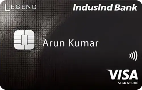 IndusInd Legend Credit Card card image