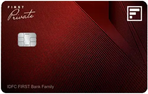 IDFC First Private Credit Card card image