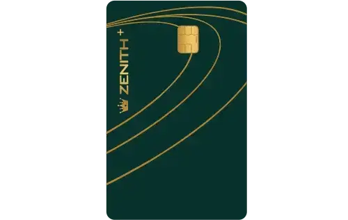 AU Zenith+ Credit Card card image